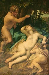 Venus, Satyr und Amor, 1528